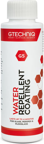 G5 Recubrimiento Repelente al Agua para Vidrios (100ml)