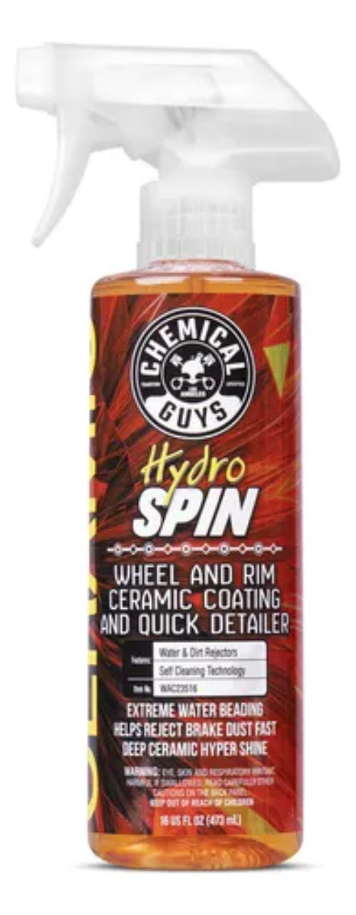 HIDRO SPIN, RECUBRIMIENTO CERAMICO Y DETALLADOR PARA LLANTAS Y RINES