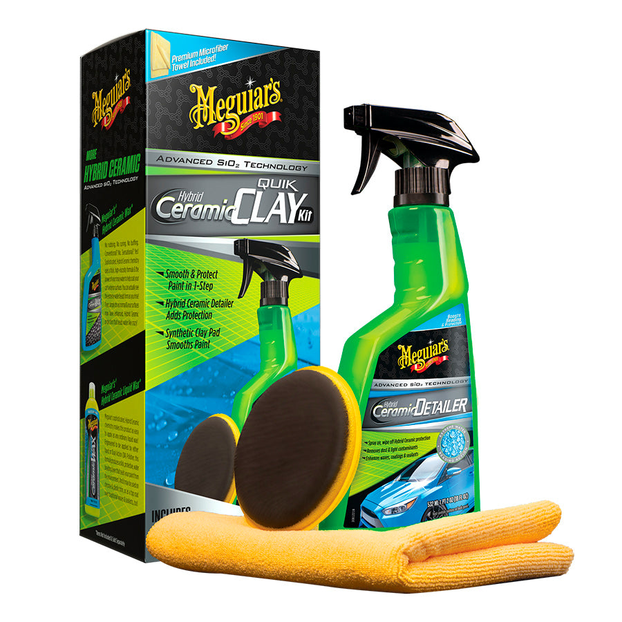 Ceramic Quik Clay Kit - Kit Descontaminacion para Cera Hibrida