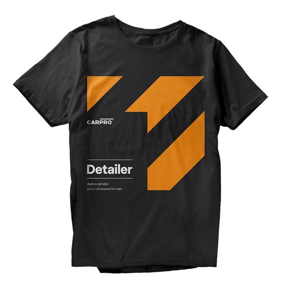 Playera detailer manga corta mediana