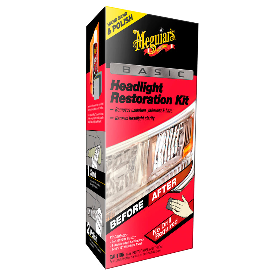 Restaurador de Faros Kit Basico