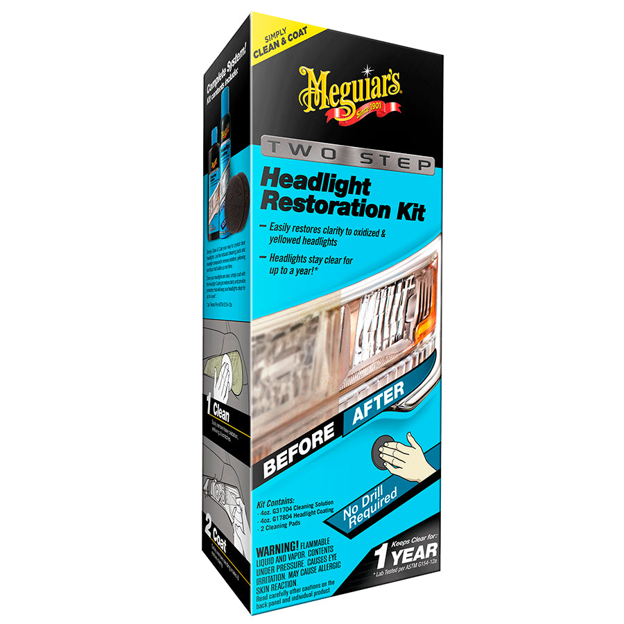 Kit Restaurador de Faros en 2 Pasos